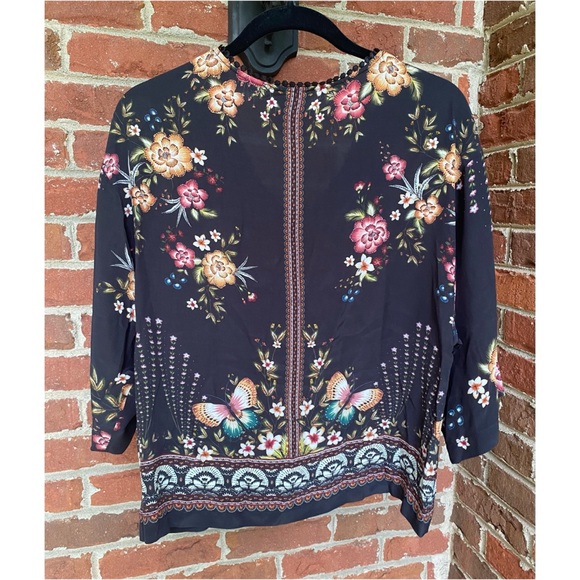 NWOT Anthropologie Farm Rio Top Size Small - Picture 5 of 8